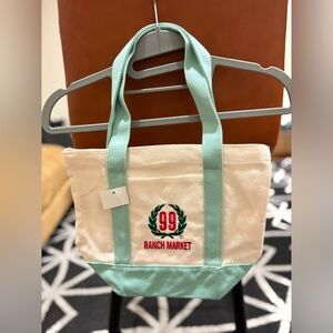 NWT 99 Ranch Mini Tote- mint green